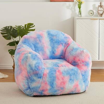 Garvee Bean Bag Chair for Adults, 41 D x 51 W x 33 H Oversized Bean Bag Couch Sofa, Foam Filled Adults Kids Beanbag Cha...