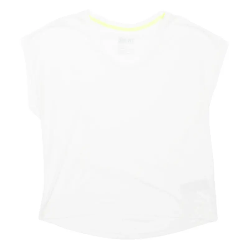 NIKE Loose Fit Womens Vest White Sleeveless L