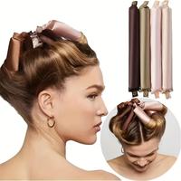 Manual Hair Curler Set, 4 Counts/set Heatless Hair Curler, Hair Styling Tool for Women & Girls, Sleeping Hair Curler, Hair St...