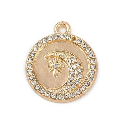 Alloy Crystal Rhinestone Pendants
