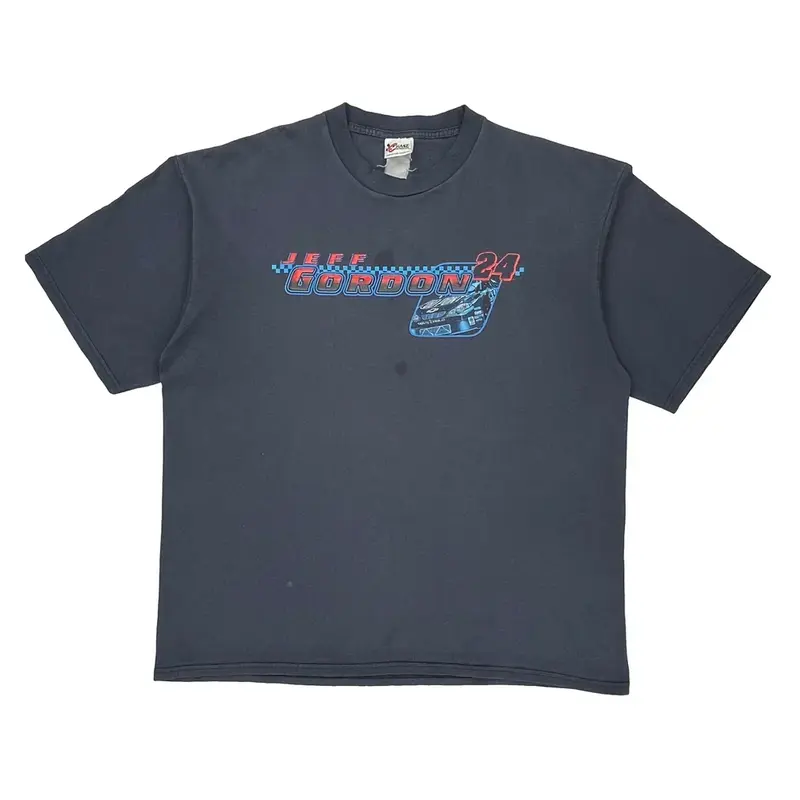 Jeff Gordon Chase Authentics Nascar T-Shirt - 4XL Black Cotton