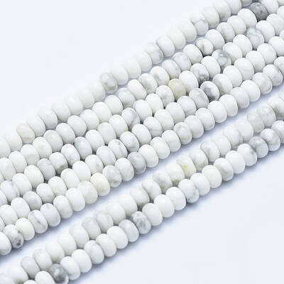 Natural Howlite Beads Strands