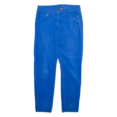 PATAGONIA Womens Corduroy Trousers Blue Slim Tapered W30 L30