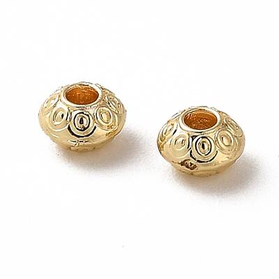 Rack Plating Zinc Alloy Spacer Beads