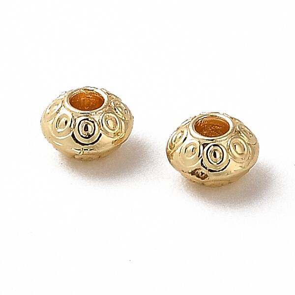 Rack Plating Zinc Alloy Spacer Beads