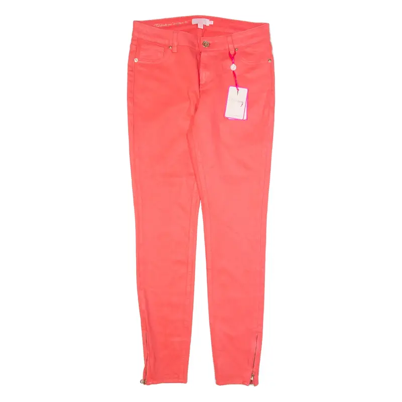 TED BAKER Womens Jeans Pink Slim Skinny W28 L30