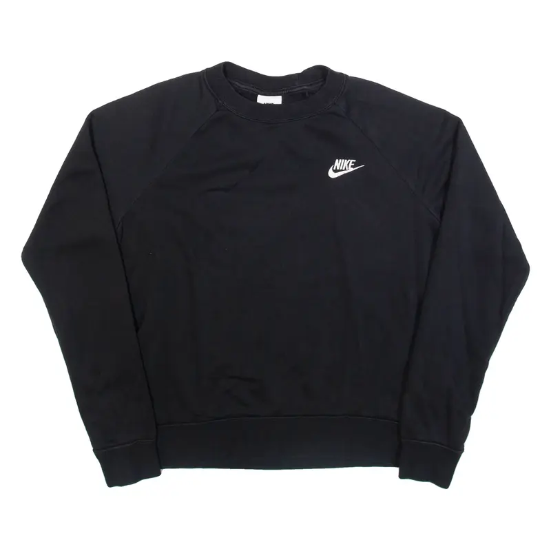 NIKE Mens Sweatshirt Black S