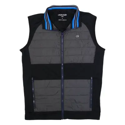 CALVIN KLEIN GOLF Mens Puffer Gilet Grey M