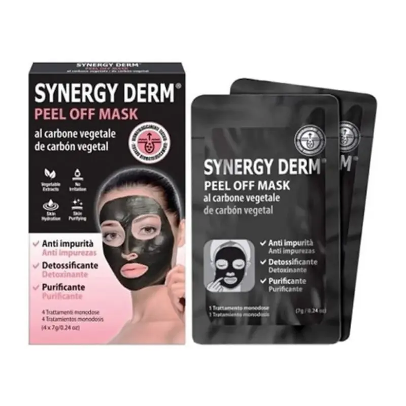 Incarose Peel Off Charcoal Face Mask 4x7g