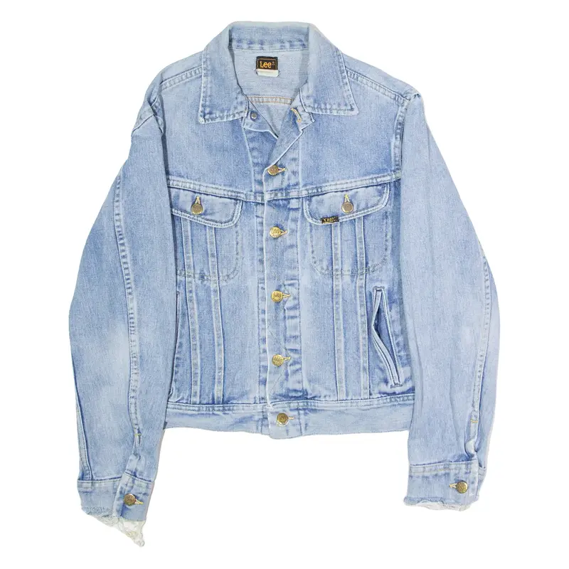 LEE Mens Denim Jacket Blue 90s S