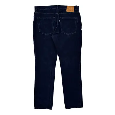 White Tab Levis Cord Trousers - 34? Waist Navy Cotton
