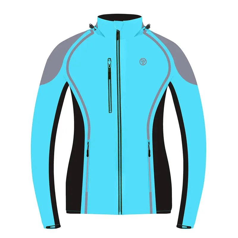 Women's Waterproof Windproof Hooded Cycling Jacket
