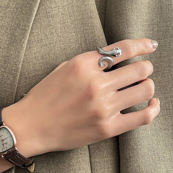 DIY fashionable stainless steel ring with non fading color