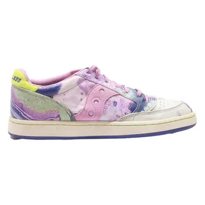SAUCONY Sneaker Trainers Pink Leather Mens UK 8