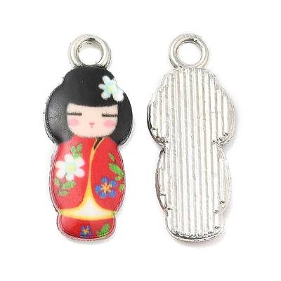 Alloy Enamel Pendants