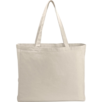 200 Customized 6oz Cotton Canvas All-Purpose Tote - Reusable