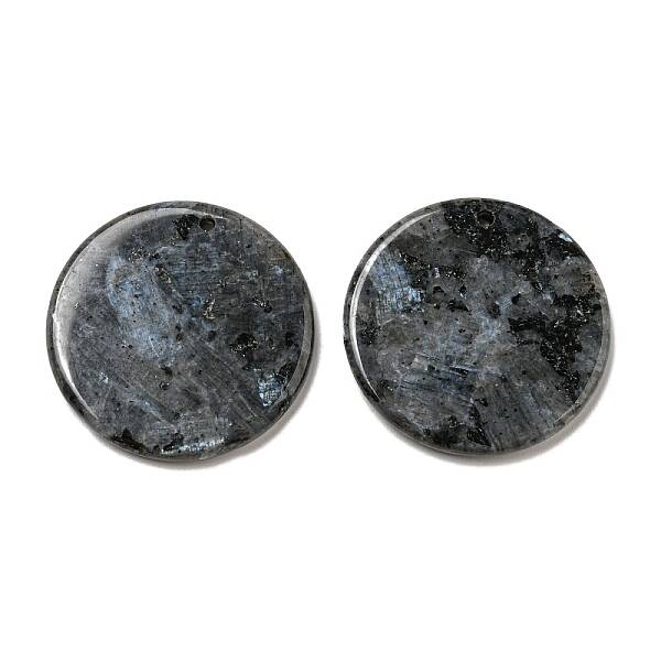 Natural Larvikite Pendants