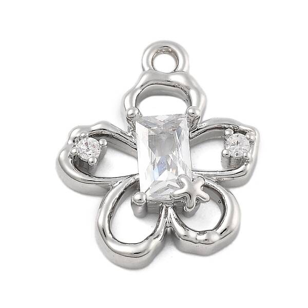 Bass Micro Pave Cubic Zirconia Pendants