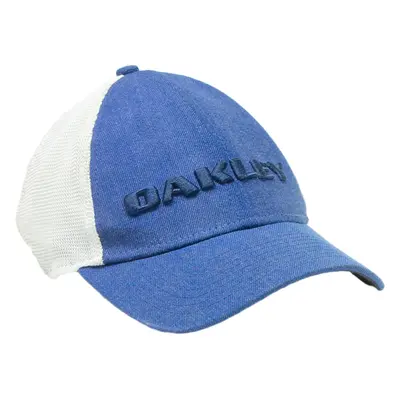 NEW ERA Oakley Mens Baseball Cap Blue Wool Colourblock M