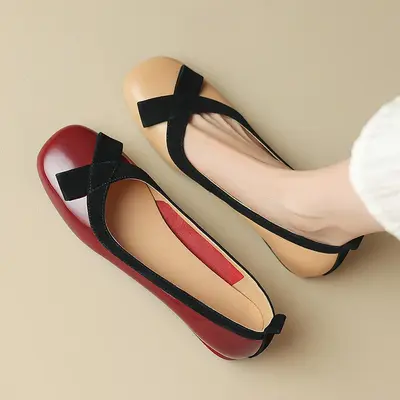 CHIKO Unika Square Toe Block Heels Pumps Shoes
