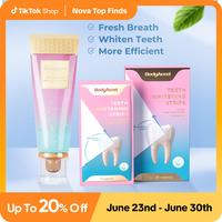 BodyAccel Teeth Whitening Kits, Including Whitening Strips & Niacinamide Whitening Toothpaste