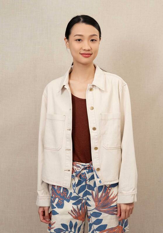 Jacket J0464 Beige | Color: BEIGE | Size: L