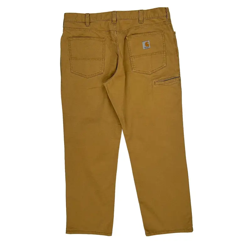 Carhartt Trousers - 36W 29L Brown Cotton Blend