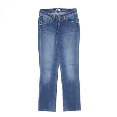 TOMMY HILFIGER Suzzy Jeans Blue Denim Regular Tapered Stone Wash Womens W27 L29