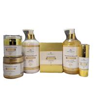 24k Gold and Collagen Skincare Package Set - With Retinol and Collagen for Anti-Aging and Facial Radiance Radiant Smooth