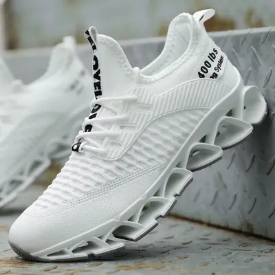 Men's Running Shoes Blade Tennis Walking Fashion Sneakers Breathable NonSlip Gym Sports Work Trainers，Sporty Lightweight Br...