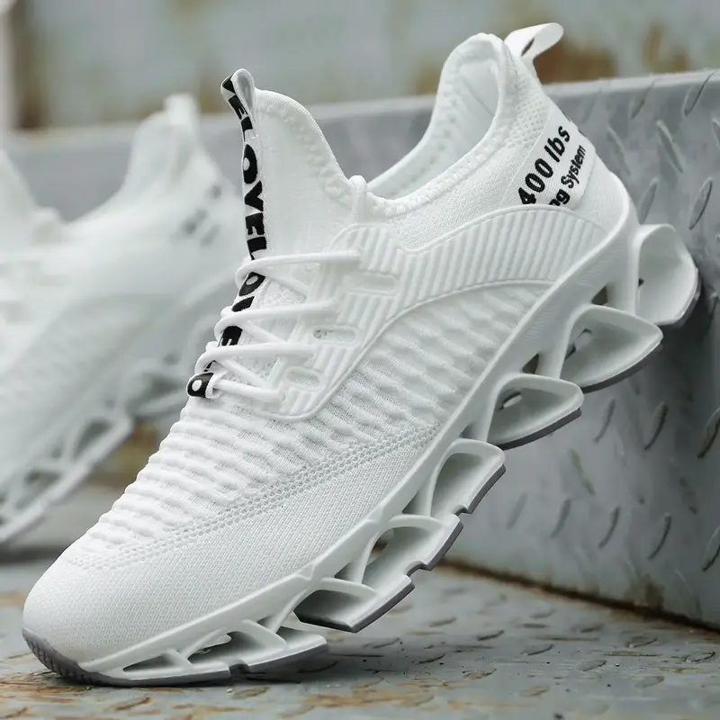 Men's Running Shoes Blade Tennis Walking Fashion Sneakers Breathable NonSlip Gym Sports Work Trainers，Sporty Lightweight Br...