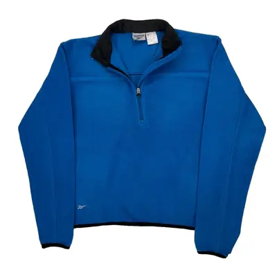 Reebok Fleece - Medium Blue Polyester
