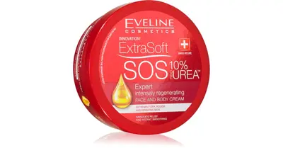 Eveline SOS Extra Soft Urea 10% Face & Body Cream 175 ml