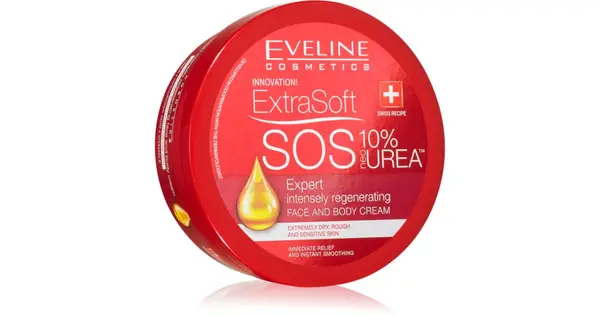 Eveline SOS Extra Soft Urea 10% Face & Body Cream 175 ml