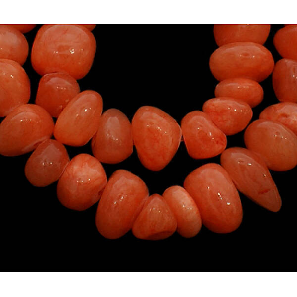 Natural Yellow Jade Beads Strands