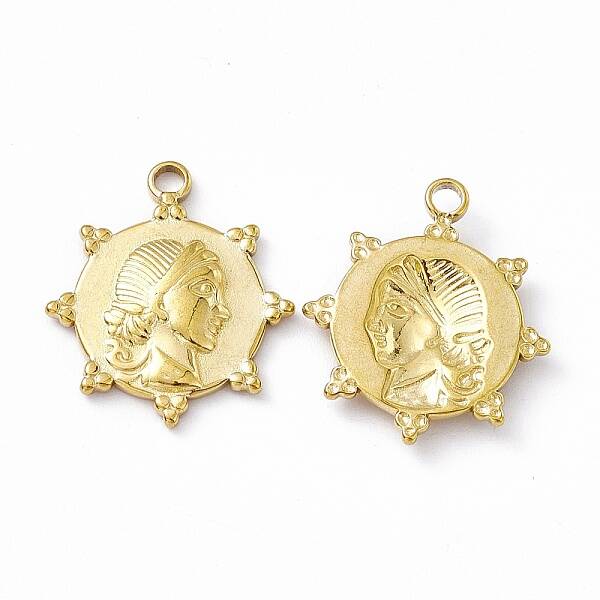 PVD Vacuum Plating 201 Stainless Steel Pendants