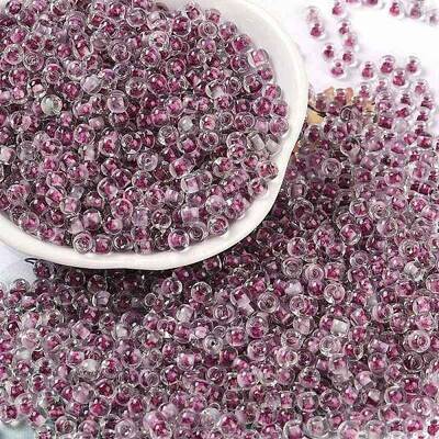 Transparent Inside Colours Glass Seed Beads