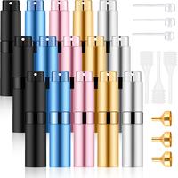 Portable Perfume Atomizer, 24pcs/set 8ml Perfume Atomizer & Accessories, Reusable Perfume Spray Bottle, Multicolor Travel Pe...