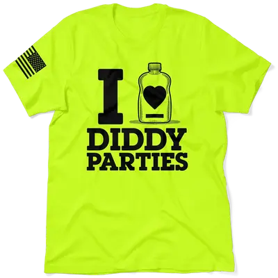 I Love Did*y Parties - Safety Hi-Vis Workwear