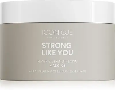 ICONIQUE Professional STRONG LIKE YOU Repair and Strengthen maschera Regenerator for damaged hair 200 ml