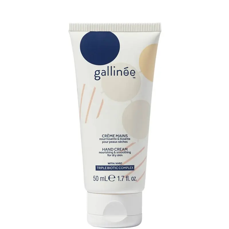 Gallinee, body care, triple biotic complex, nourishing, hand cream, 50 ml