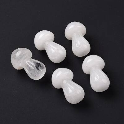 Natural Quartz Crystal GuaSha Stone