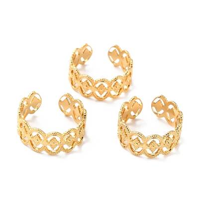 Ion Plating(IP) 304 Stainless Steel Finger Rings