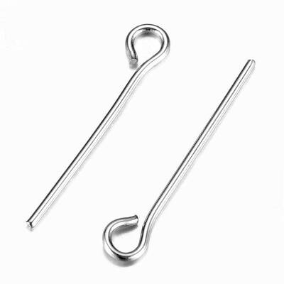 Tarnish Resistant 304 Stainless Steel Eye Pin