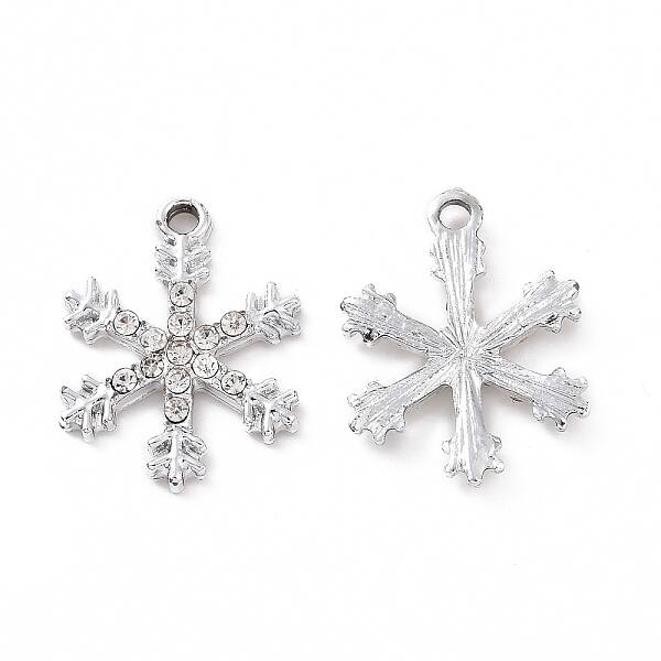 Alloy Crystal Rhinestone Pendants