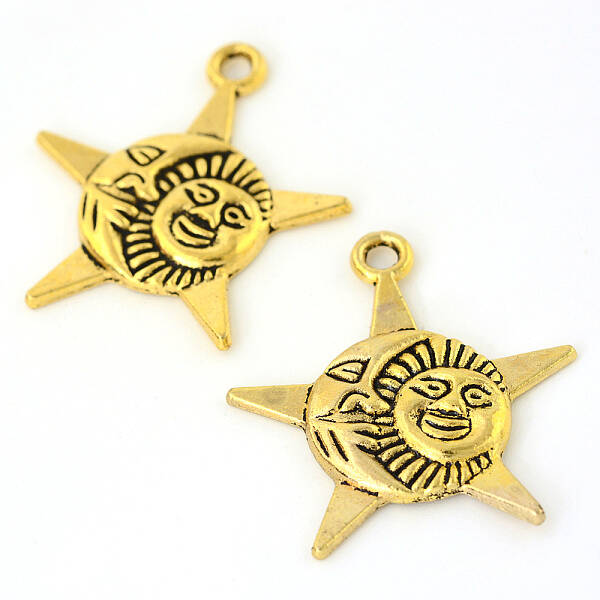 Tibetan Style Alloy Pendants