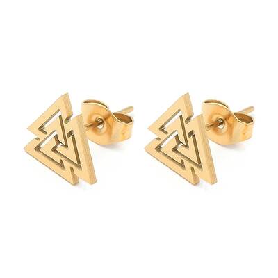 304 Stainless Steel Stud Earrings