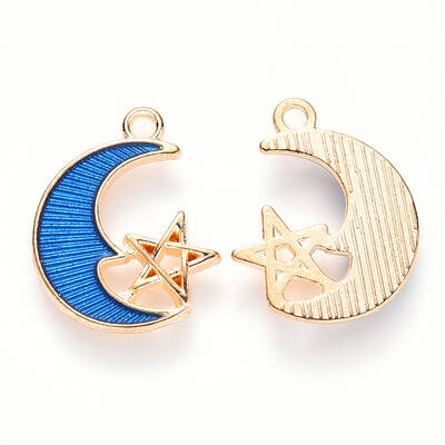 Alloy Enamel Pendants