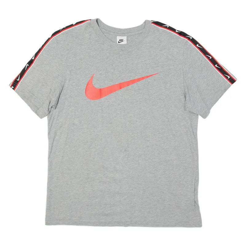 NIKE Mens T-Shirt Grey M
