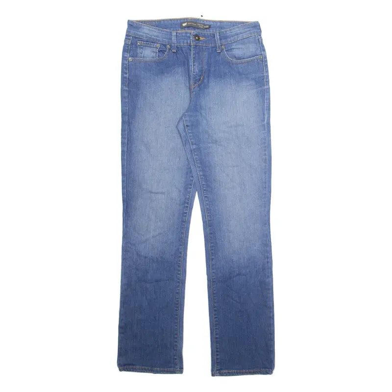 LEVI'S Womens Jeans Blue Regular Tapered Stone Wash W28 L32